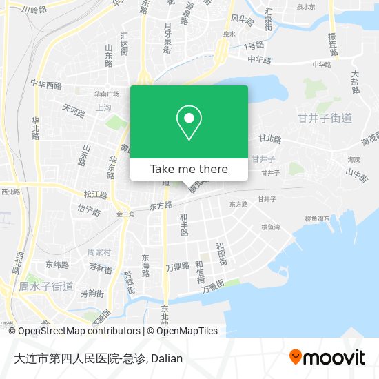 大连市第四人民医院-急诊 map