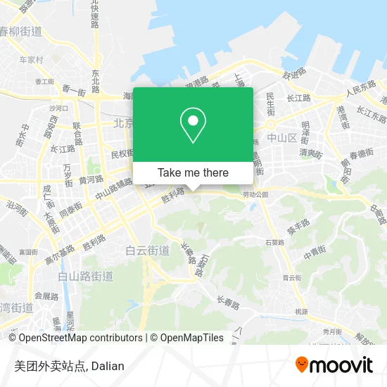 美团外卖站点 map