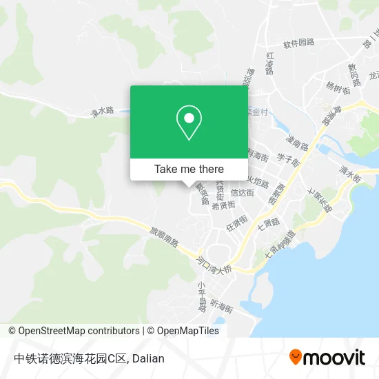 中铁诺德滨海花园C区 map