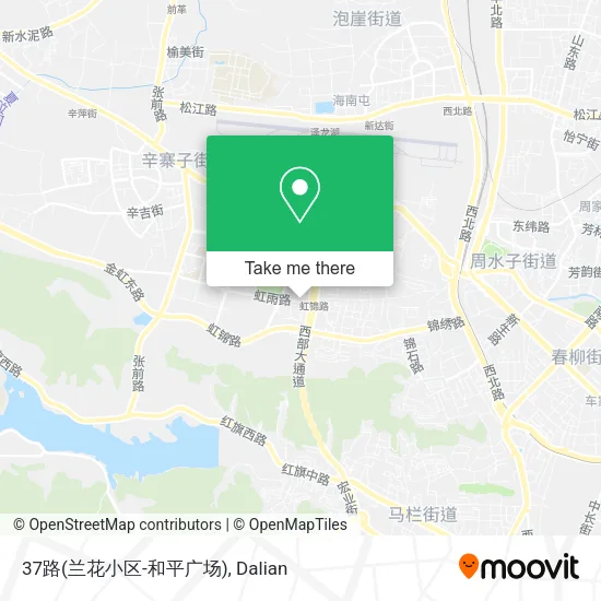37路(兰花小区-和平广场) map