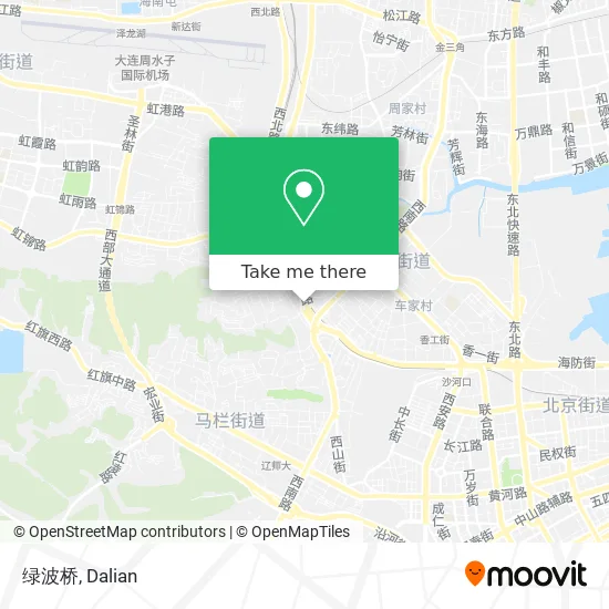 绿波桥 map