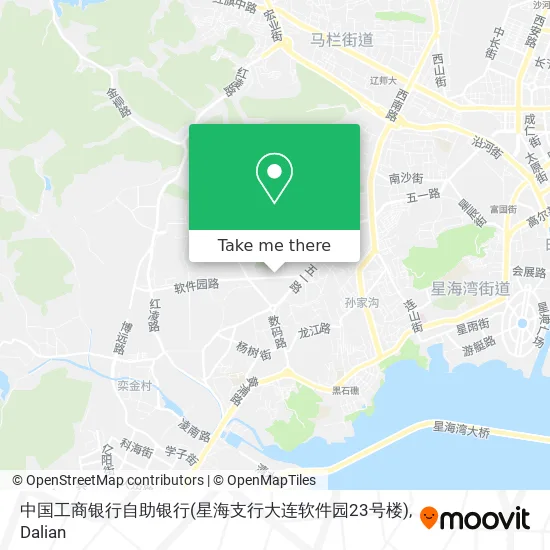 中国工商银行自助银行(星海支行大连软件园23号楼) map