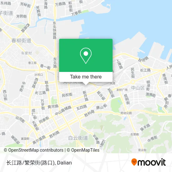 长江路/繁荣街(路口) map