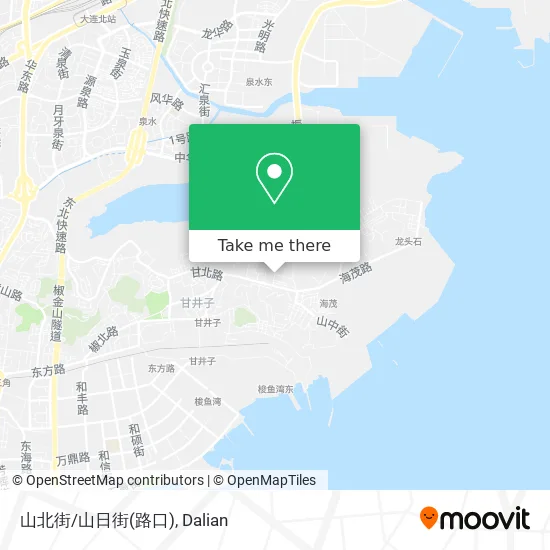 山北街/山日街(路口) map