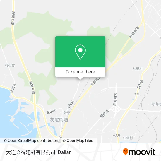 大连金得建材有限公司 map