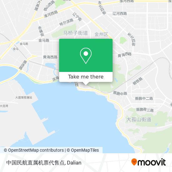 中国民航直属机票代售点 map