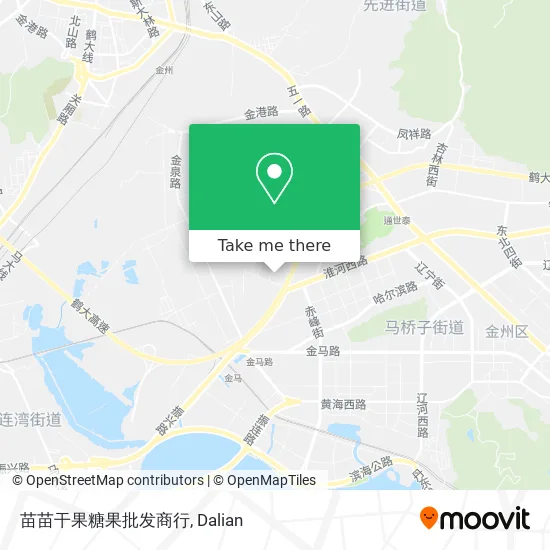 苗苗干果糖果批发商行 map