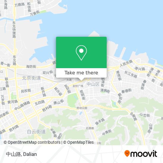 中山路 map
