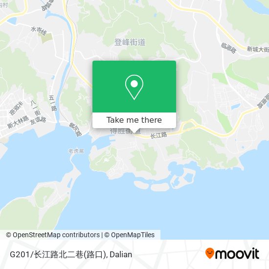 G201/长江路北二巷(路口) map