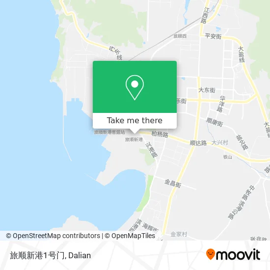 旅顺新港1号门 map