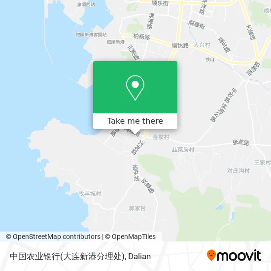 中国农业银行(大连新港分理处) map