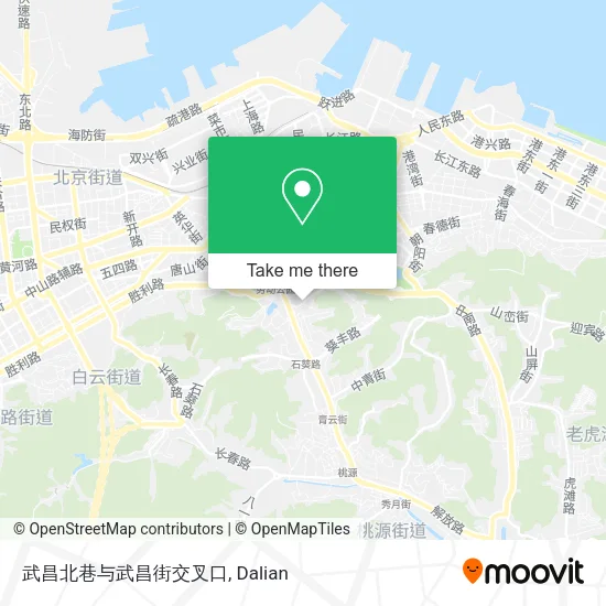 武昌北巷与武昌街交叉口 map