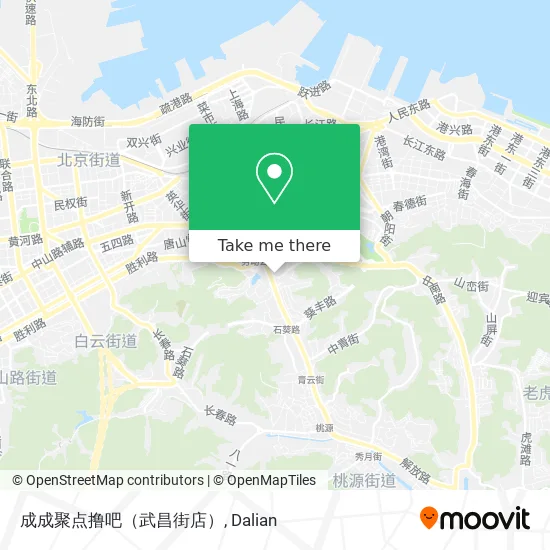 成成聚点撸吧（武昌街店） map