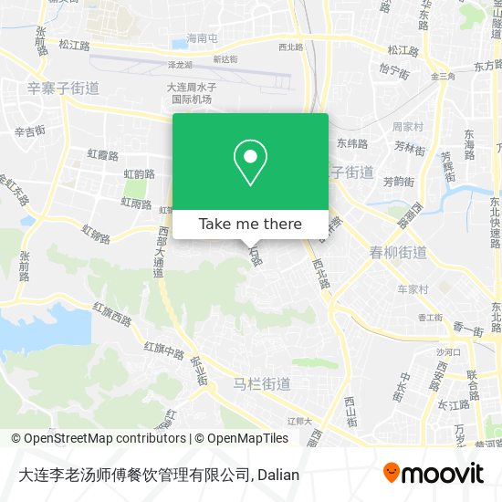 大连李老汤师傅餐饮管理有限公司 map