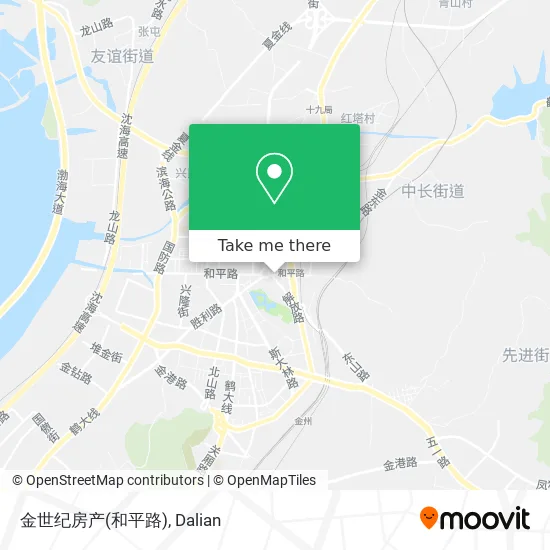 金世纪房产(和平路) map