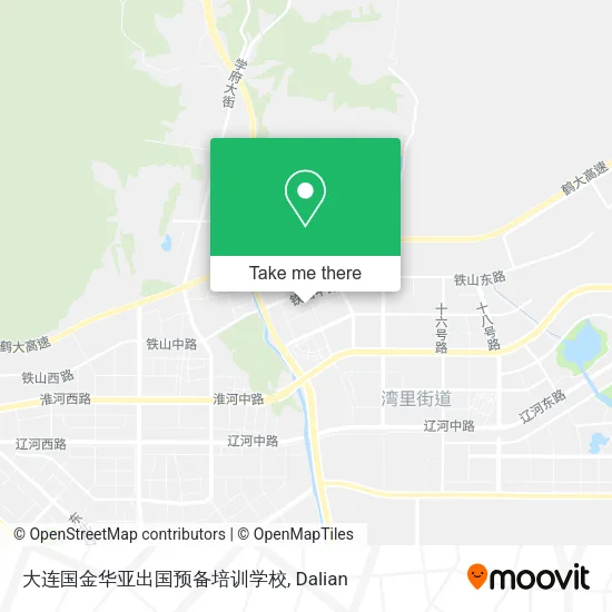 大连国金华亚出国预备培训学校 map