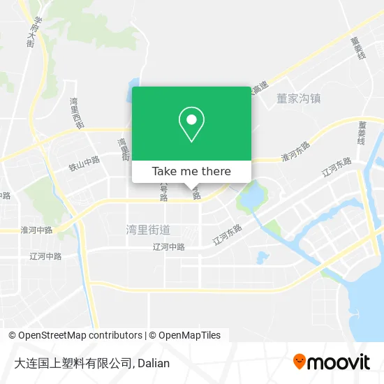 大连国上塑料有限公司 map