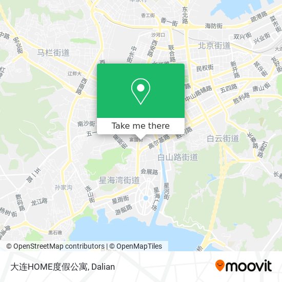 大连HOME度假公寓 map