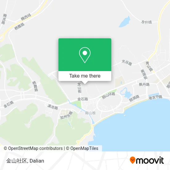 金山社区 map