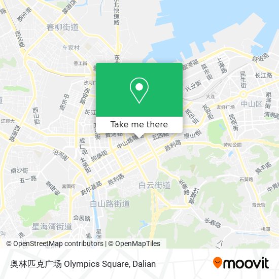 奥林匹克广场 Olympics Square map