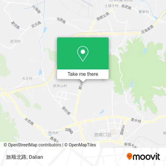 旅顺北路 map