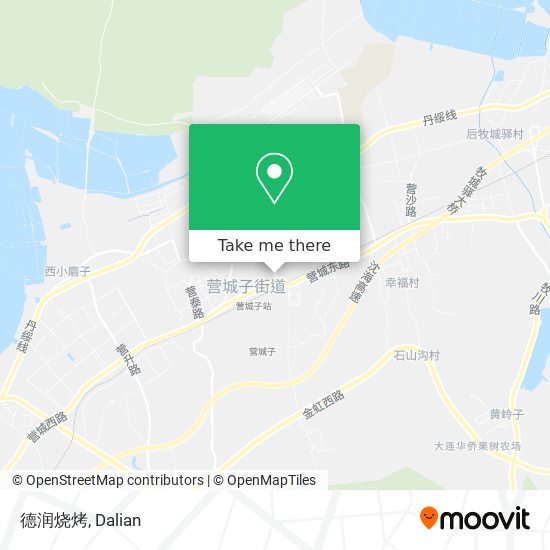 德润烧烤 map