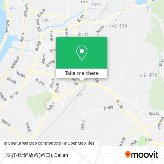 友好街/解放路(路口) map