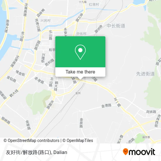 友好街/解放路(路口) map