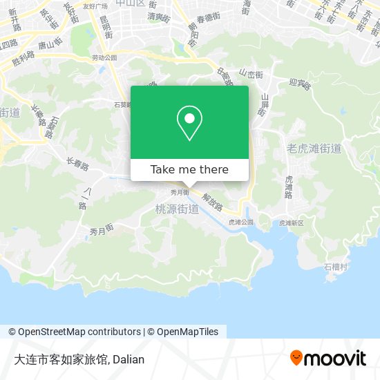 大连市客如家旅馆 map