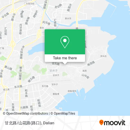 甘北路/山花路(路口) map