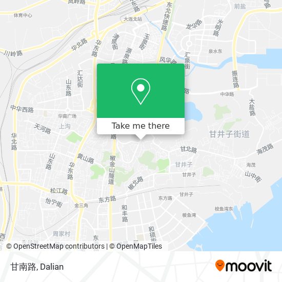 甘南路 map