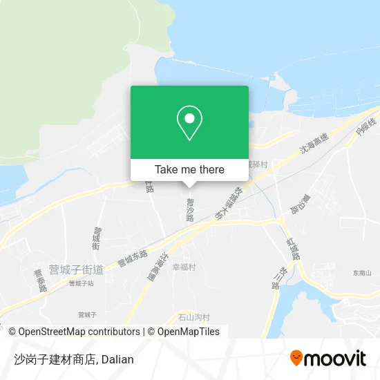 沙岗子建材商店 map