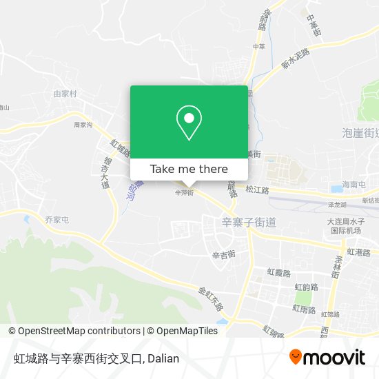 虹城路与辛寨西街交叉口 map