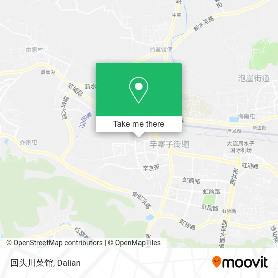 回头川菜馆 map
