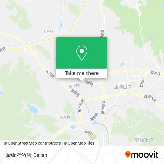 聚缘府酒店 map