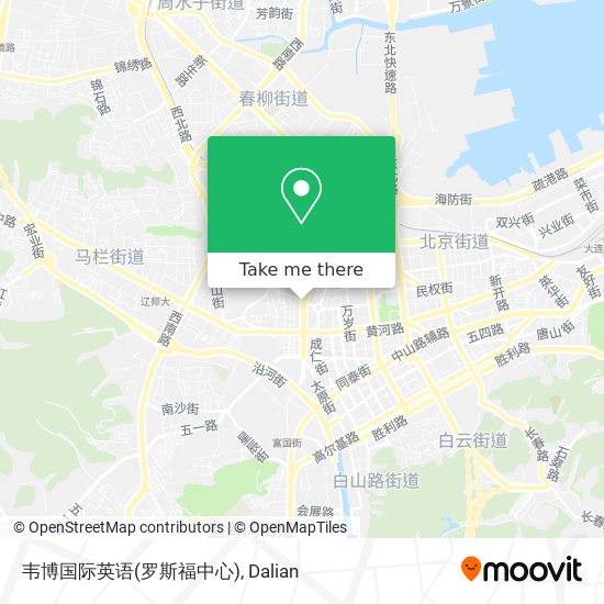 韦博国际英语(罗斯福中心) map