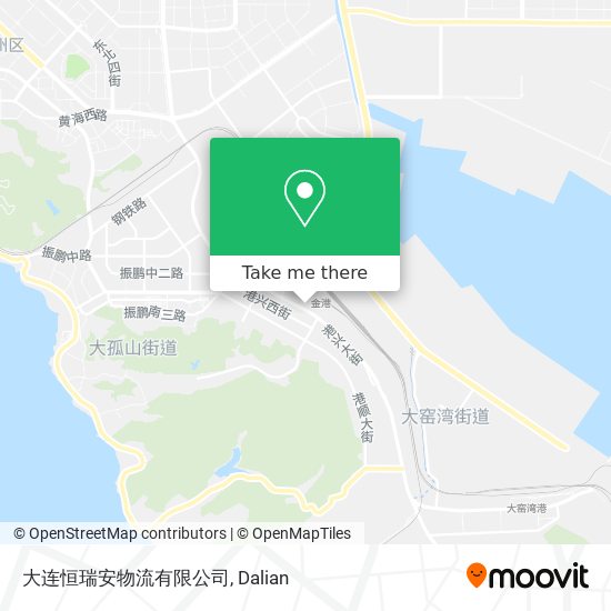 大连恒瑞安物流有限公司 map