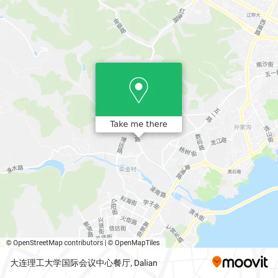 大连理工大学国际会议中心餐厅 map