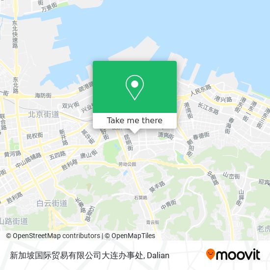 新加坡国际贸易有限公司大连办事处 map