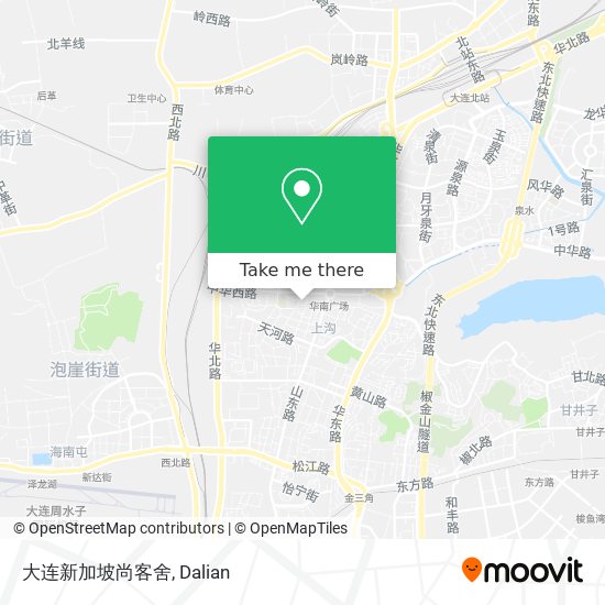 大连新加坡尚客舍 map