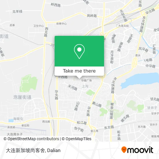 大连新加坡尚客舍 map