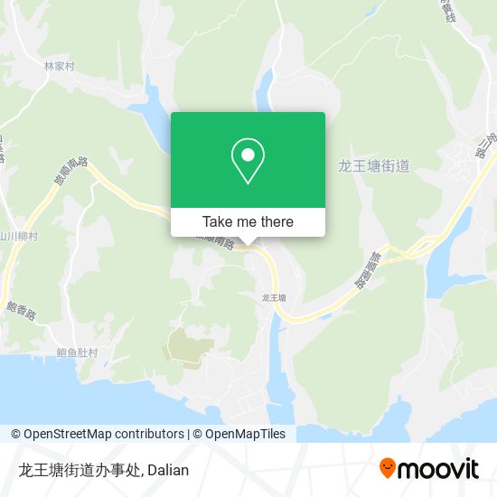 龙王塘街道办事处 map