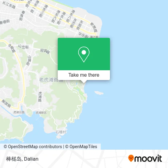 棒槌岛 map
