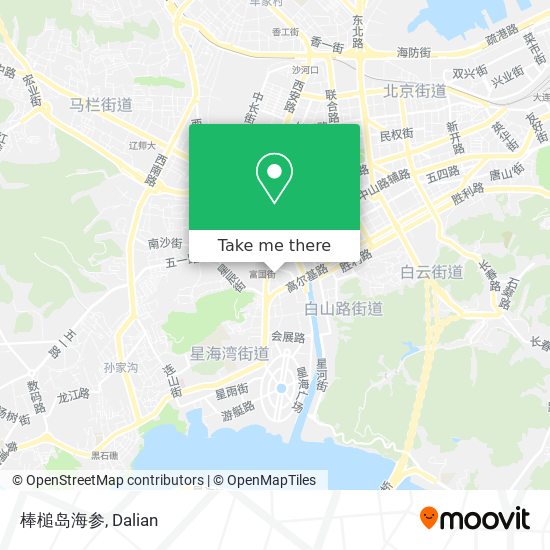 棒槌岛海参 map