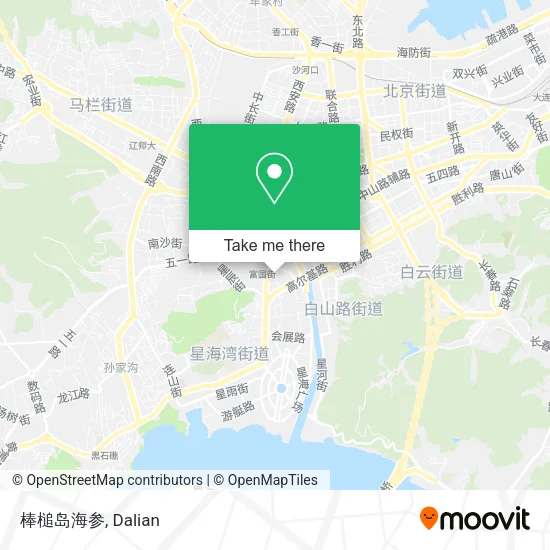 棒槌岛海参 map
