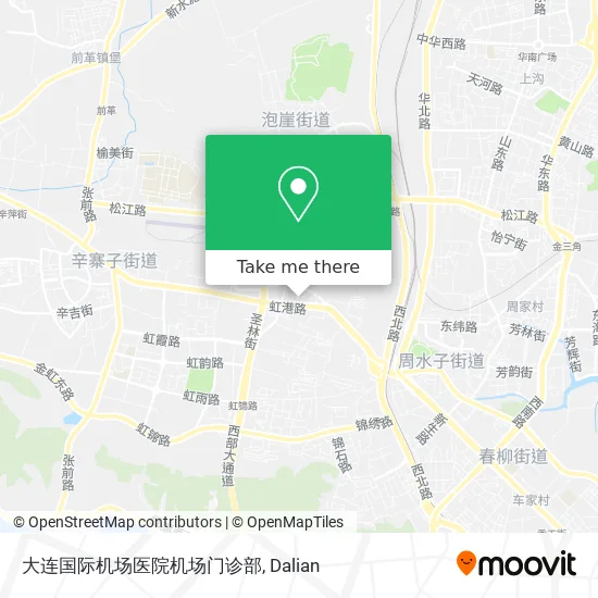 大连国际机场医院机场门诊部 map