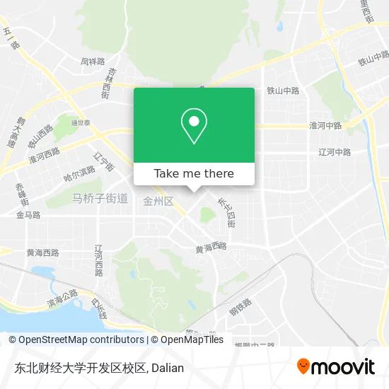 东北财经大学开发区校区 map