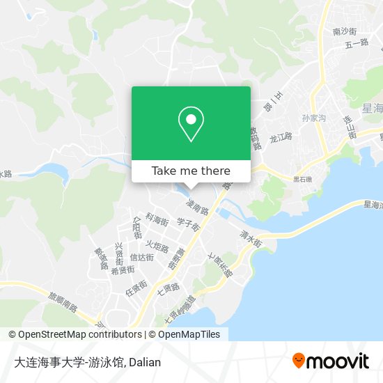 大连海事大学-游泳馆 map