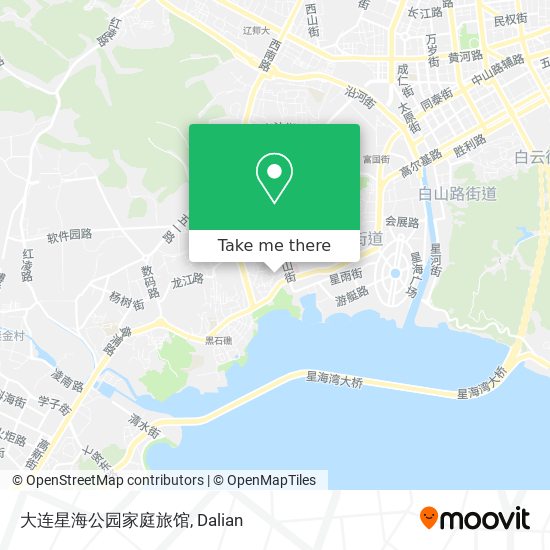 大连星海公园家庭旅馆 map