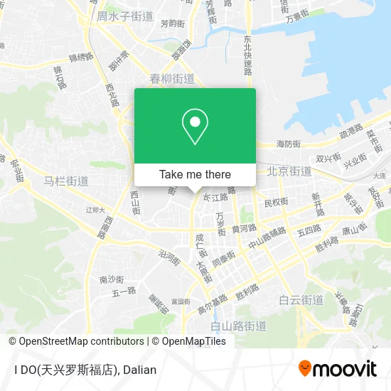 I DO(天兴罗斯福店) map